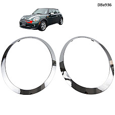 Хром лайсни за фарове MINI F55 F56 F57 (2007–2015) Комплект ляв и десен ринг – DBa936 - Sellzone.bg Хром лайсни за фарове MINI F55 F56 F57 (2007–2015) Комплект ляв и десен ринг – DBa936